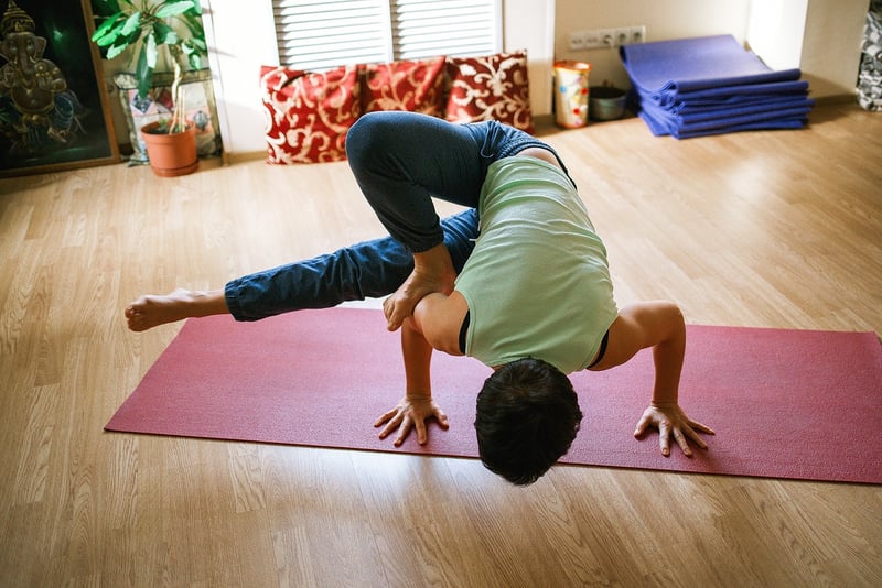 Warrior Flow Yoga Pose